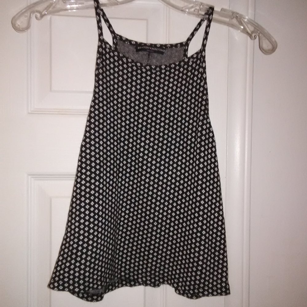 Brandy Melville brand crop cotton viscose tank top